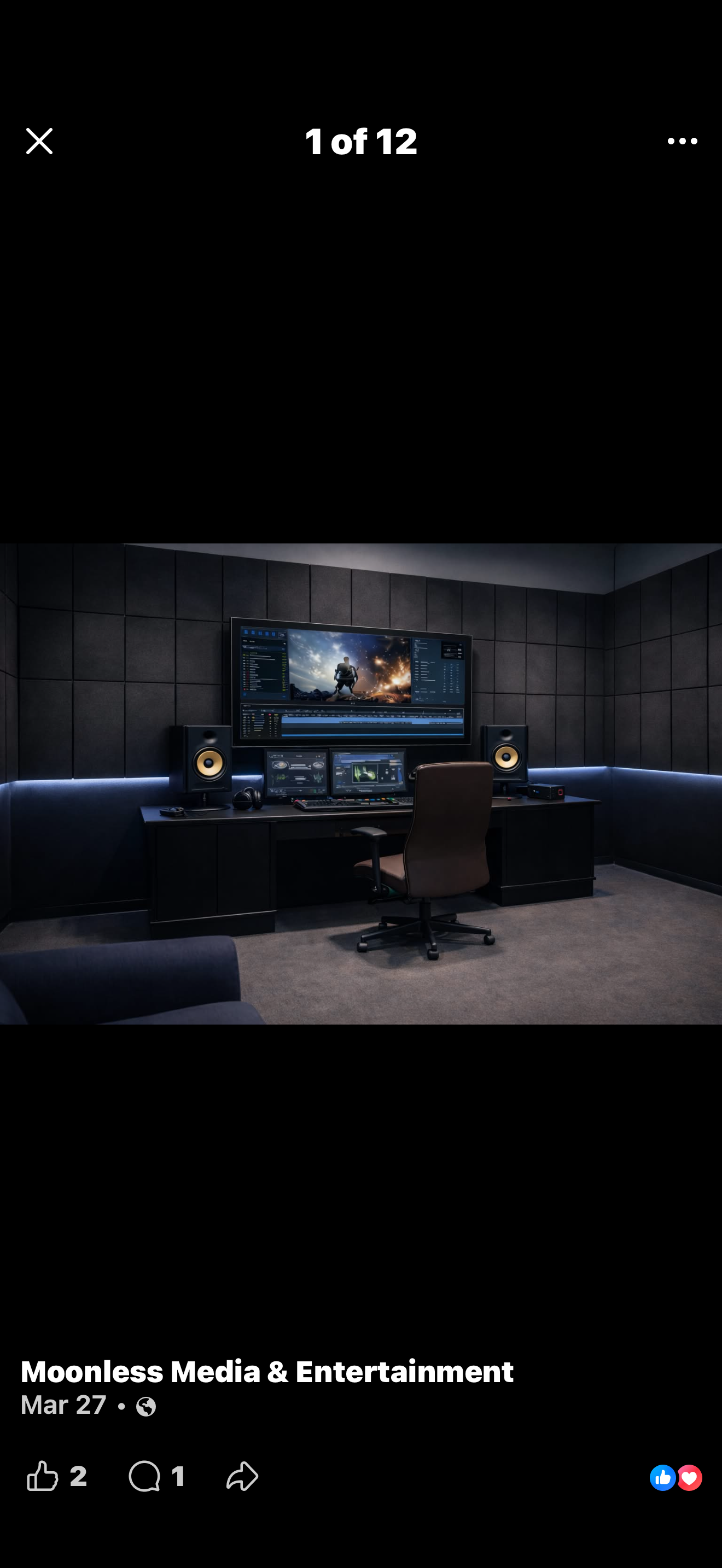 Editing & post-production suite rendering